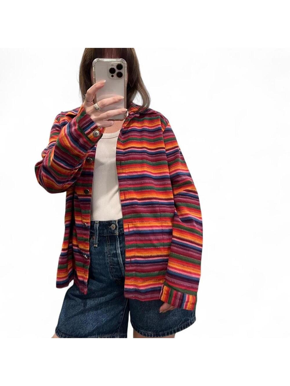 Vintage 90’s Serape Stripe Jacket